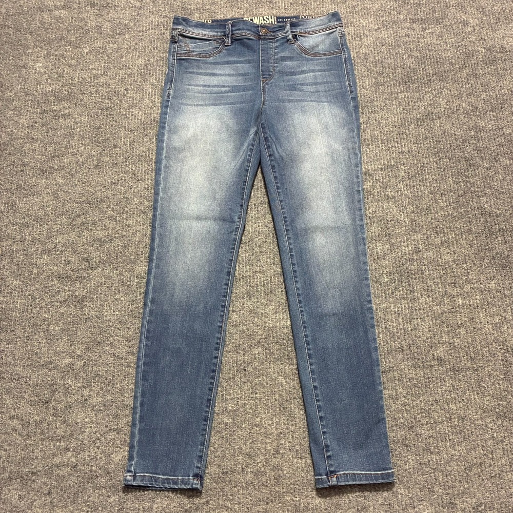 REWASH Womens Skinny Jeans Size 9/29 Blue Denim Power Stretch Metro Mid Rise
